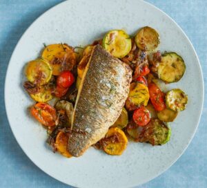 Sea bass al cartoccio